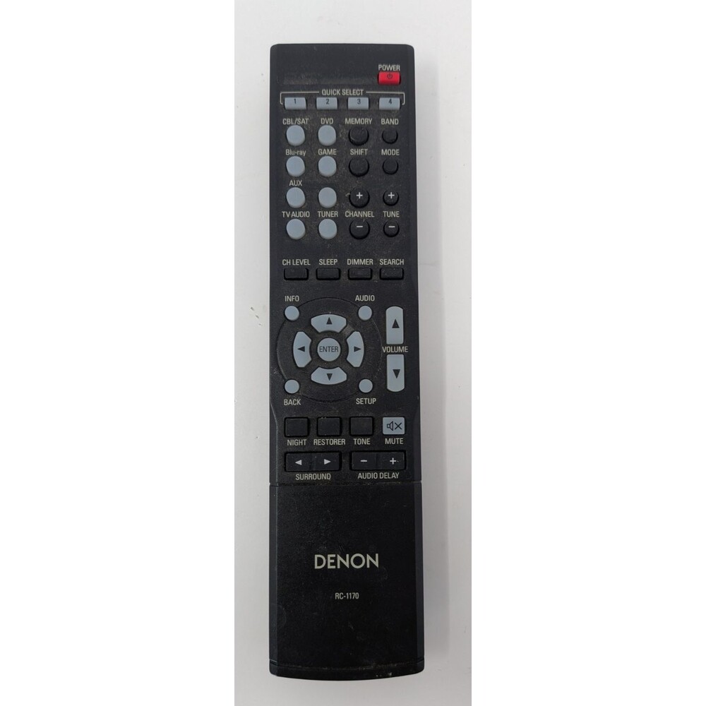 Genuine Denon RC-1170 OEM Original AV Receiver Remote Control AVR-1513 AVR-X2000